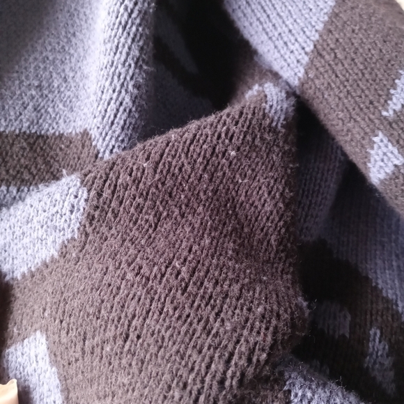 Blank NYC Aztec Print Open Front Waterfall Cardigan - Picture 11 of 11